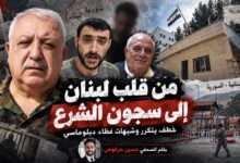 صورة تعبيرية لخطف علي كيالي من لبنان، تظهر علي كيالي وحسين الأحمد وعادل عيسى مع السفارة السورية في بيروت والحدود اللبنانية السورية.